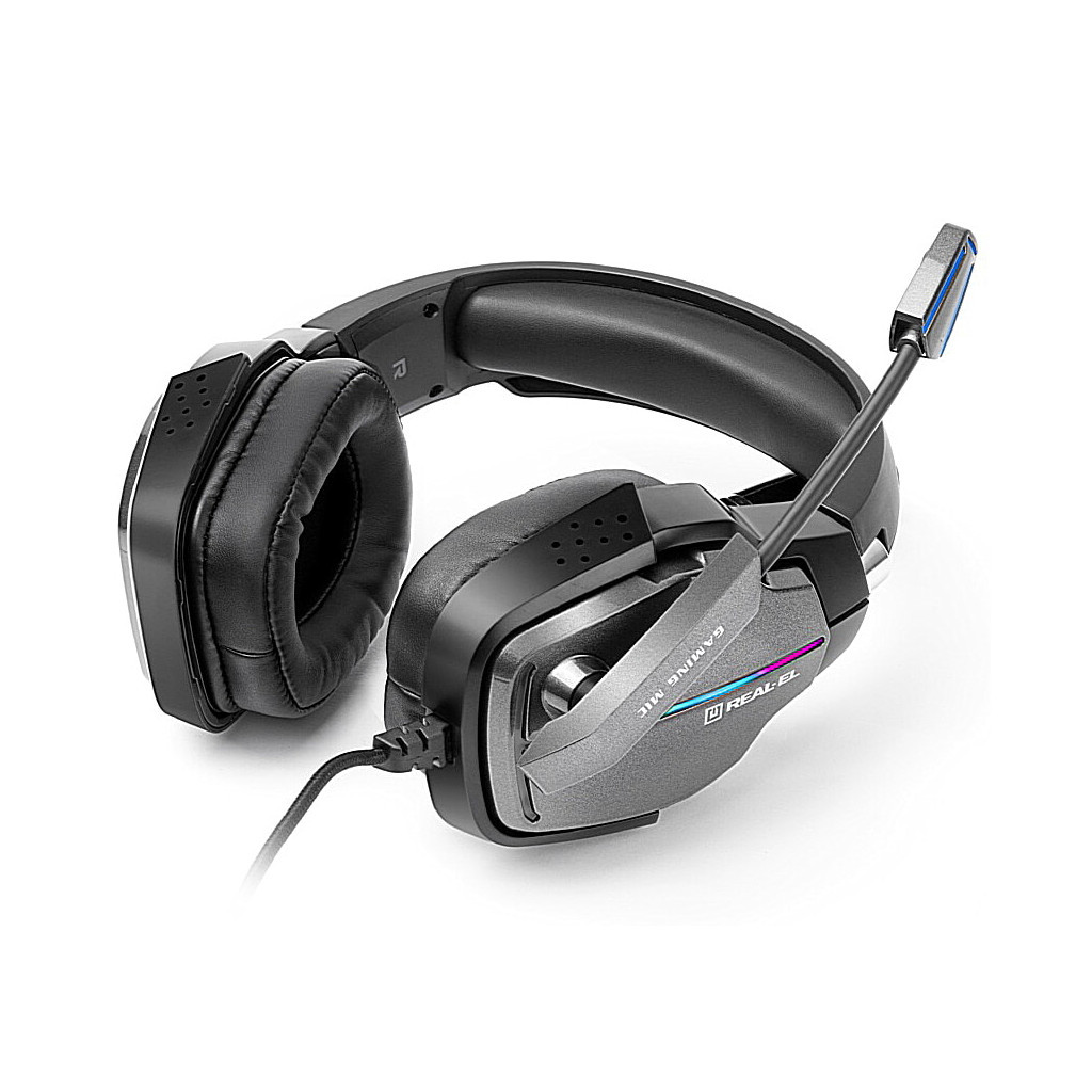 Навушники REAL-EL GDX-7680 Black (EL124100046)