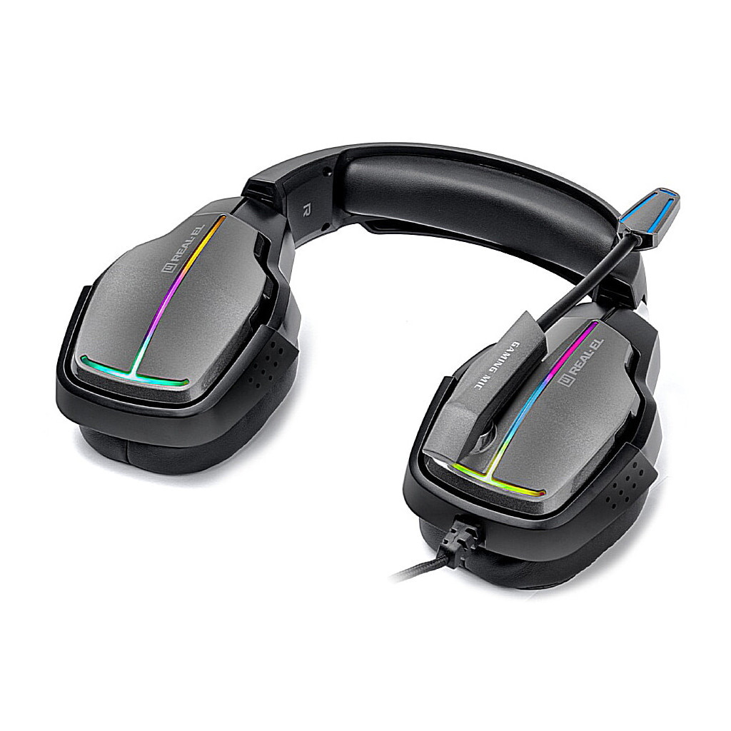 Навушники REAL-EL GDX-7680 Black (EL124100046)