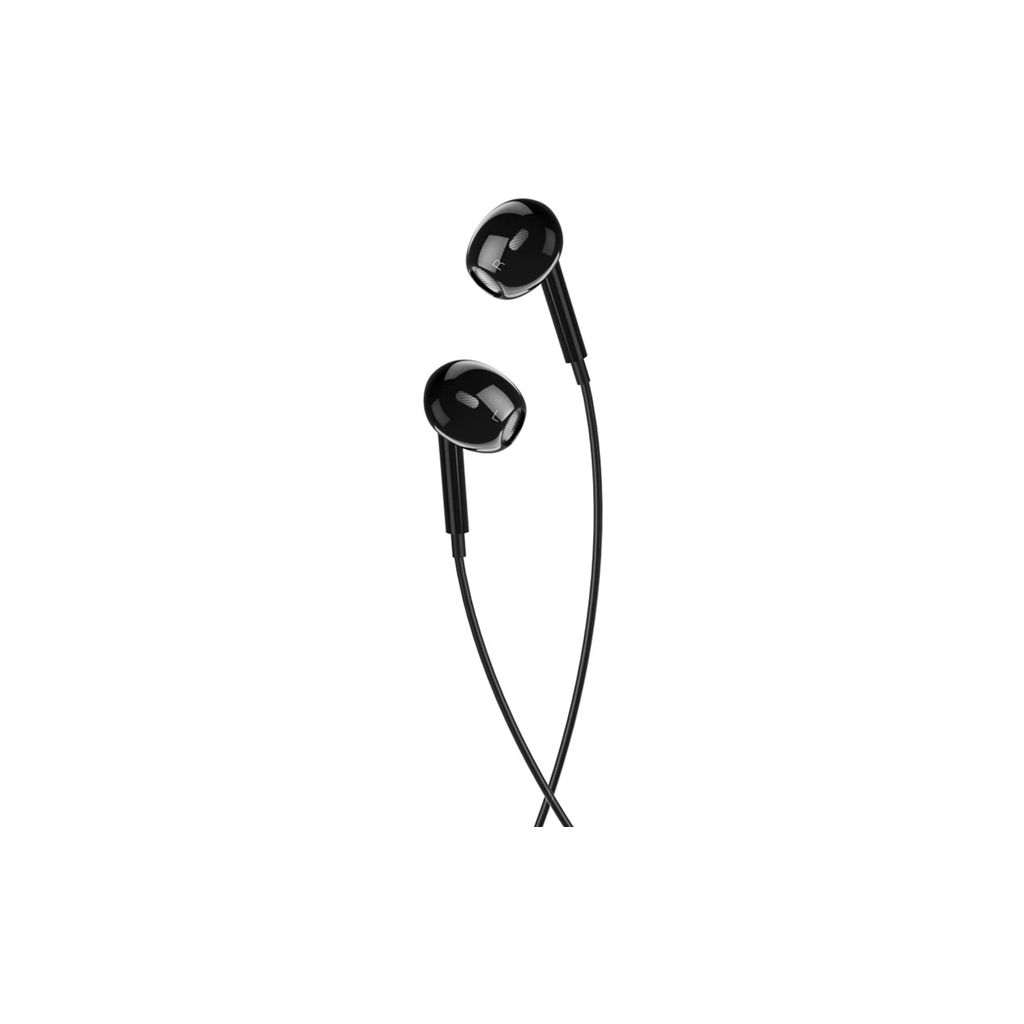 Навушники XO EP43 In-ear Earphone 1.2 м Black (6920680879168)