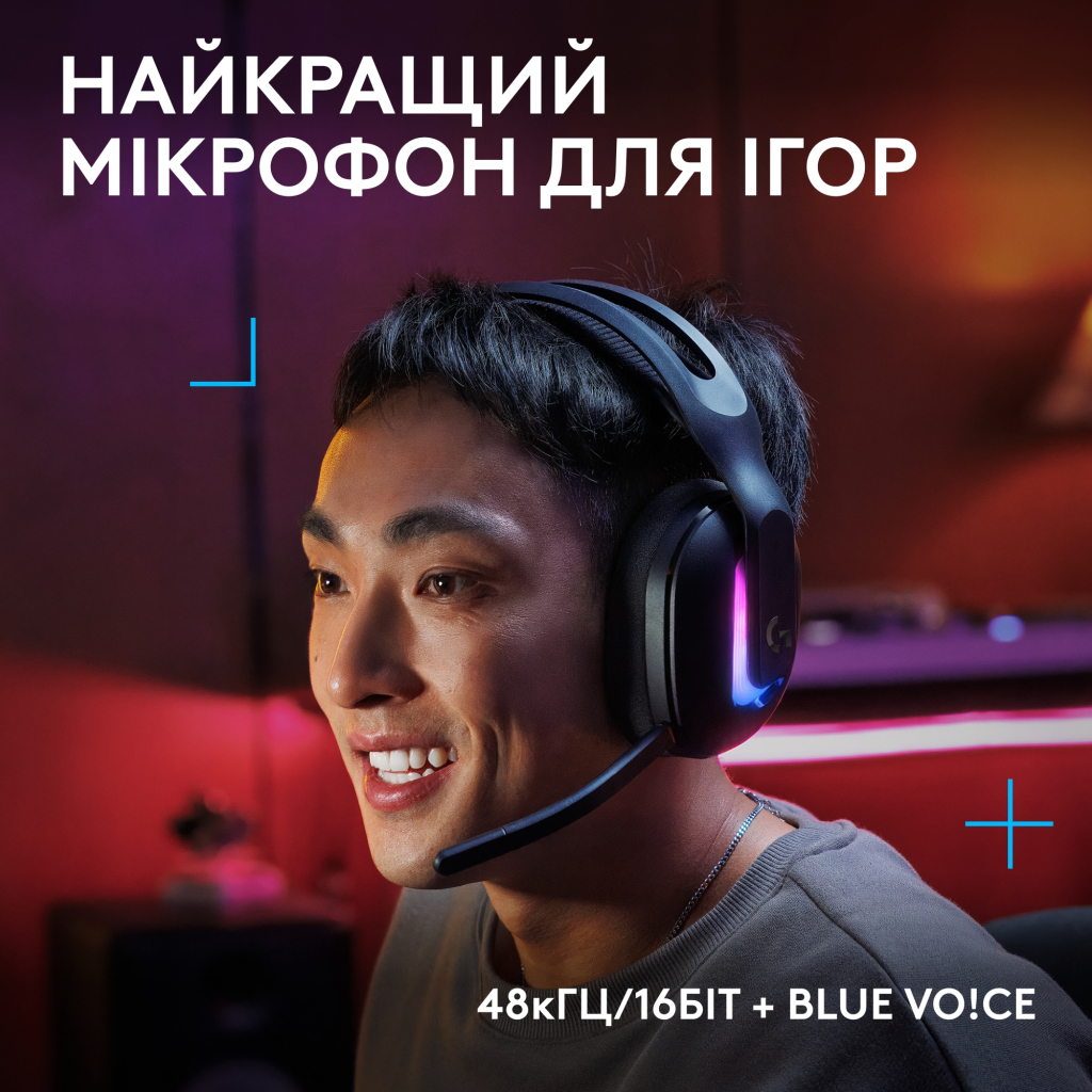 Навушники Logitech G522 Lightspeed Wireless Gaming Headset Black (981-001544)