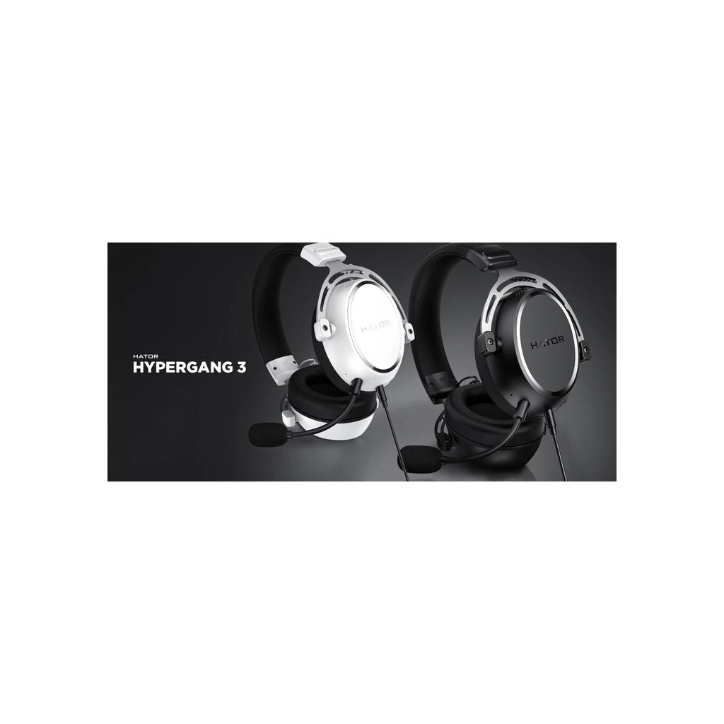 Навушники Hator Hypergang 3 Hi-Res Black (ESH05)