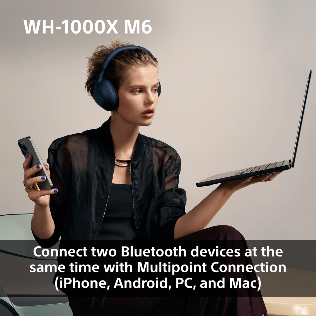 Навушники Sony WH-1000XM6 Sand Pink (WH1000XM6P.E)