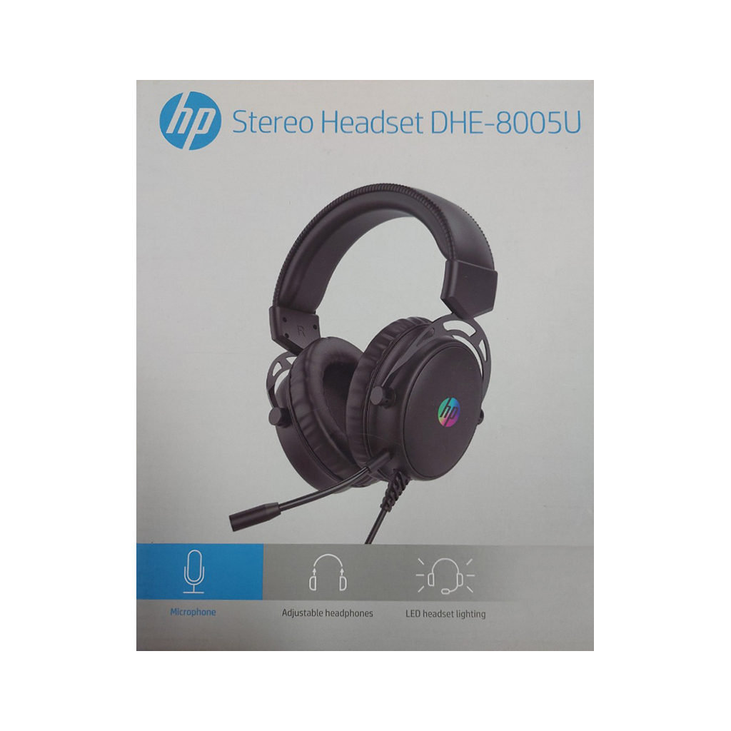 Навушники HP DHE-8005 RGB Black (DHE-8005U)