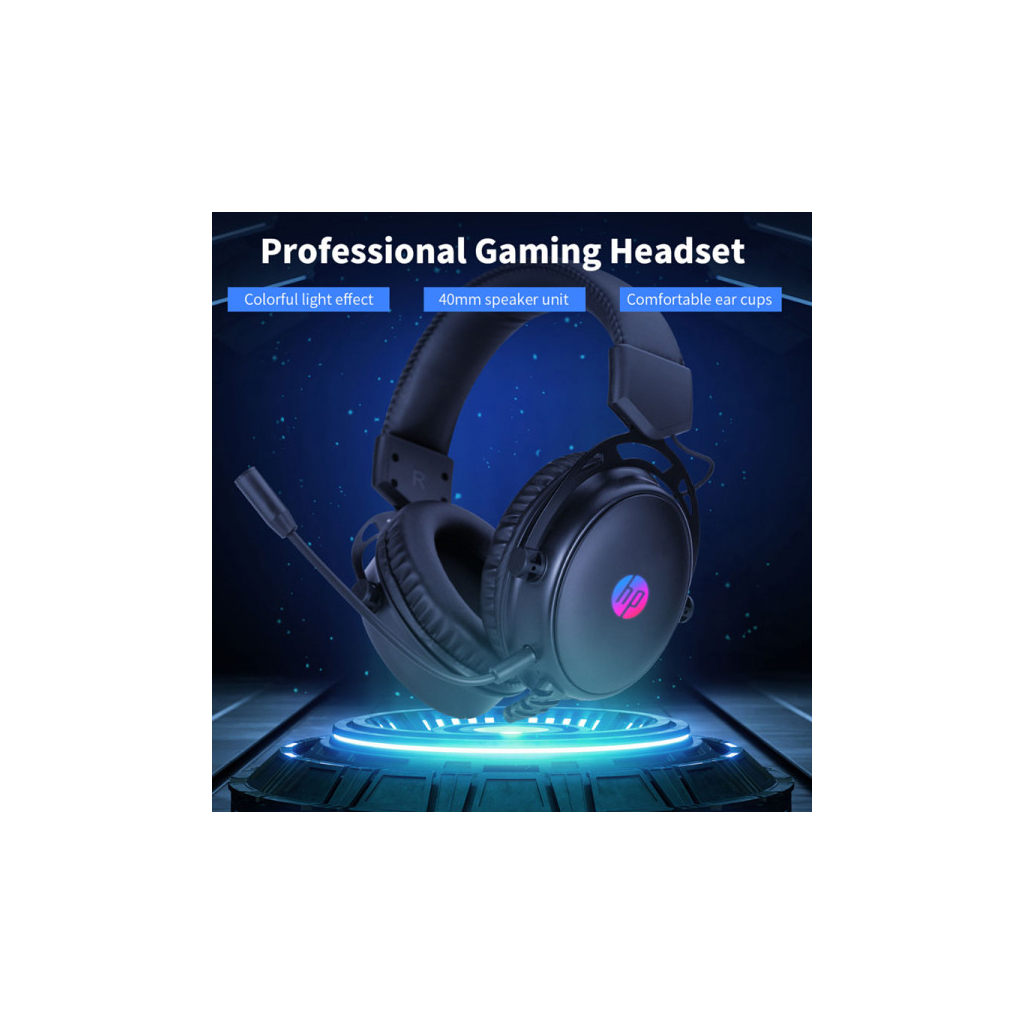 Навушники HP DHE-8005 RGB Black (DHE-8005U)