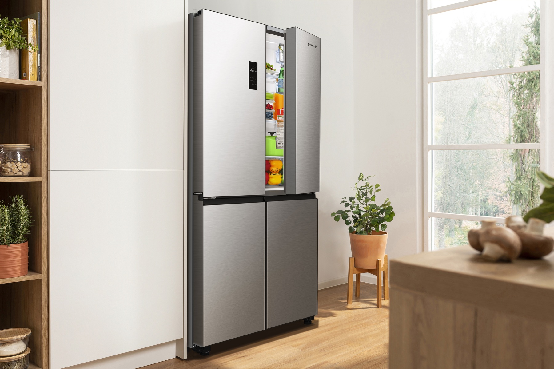 Холодильник Gorenje NRM819E61X 