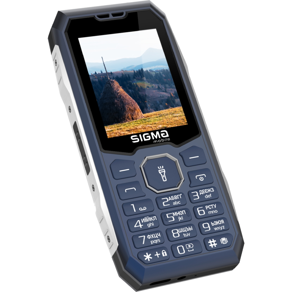 Мобільний телефон Sigma X-style 341 BRO Type-C Blue (4827798368428)