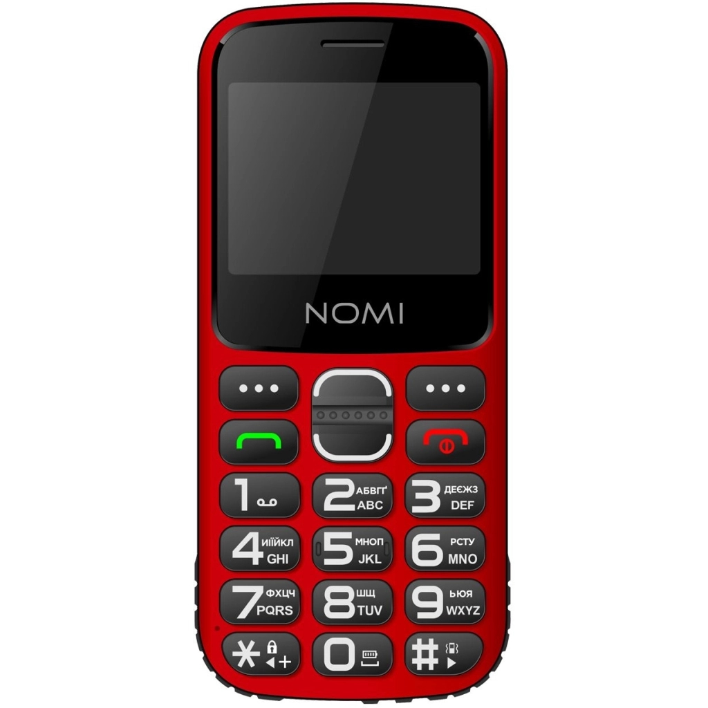 Мобільний телефон Nomi i2320 Red