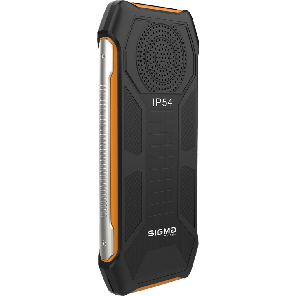 Мобільний телефон Sigma X-style 323 RAIN Black-Orange (4827798885727)