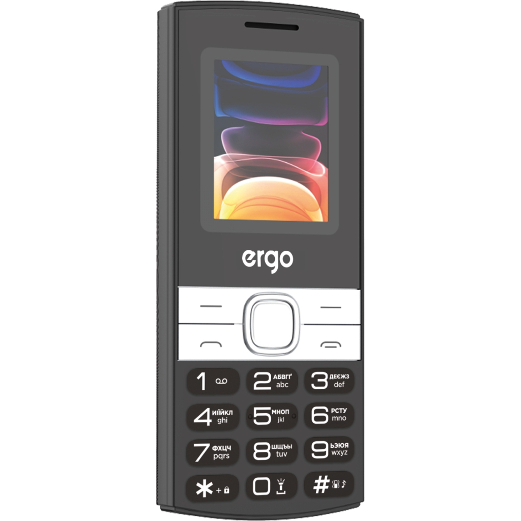 Мобільний телефон Ergo B185 Black