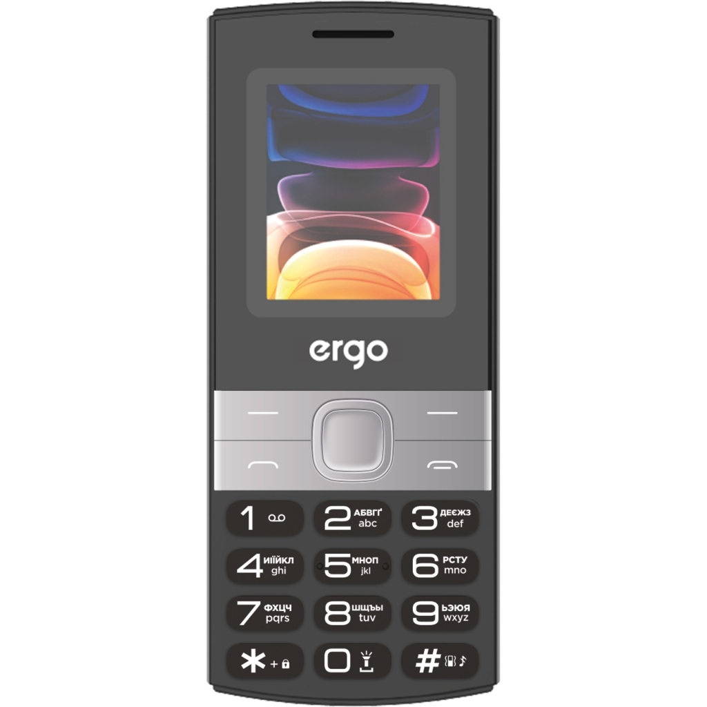 Мобільний телефон Ergo B185 Black