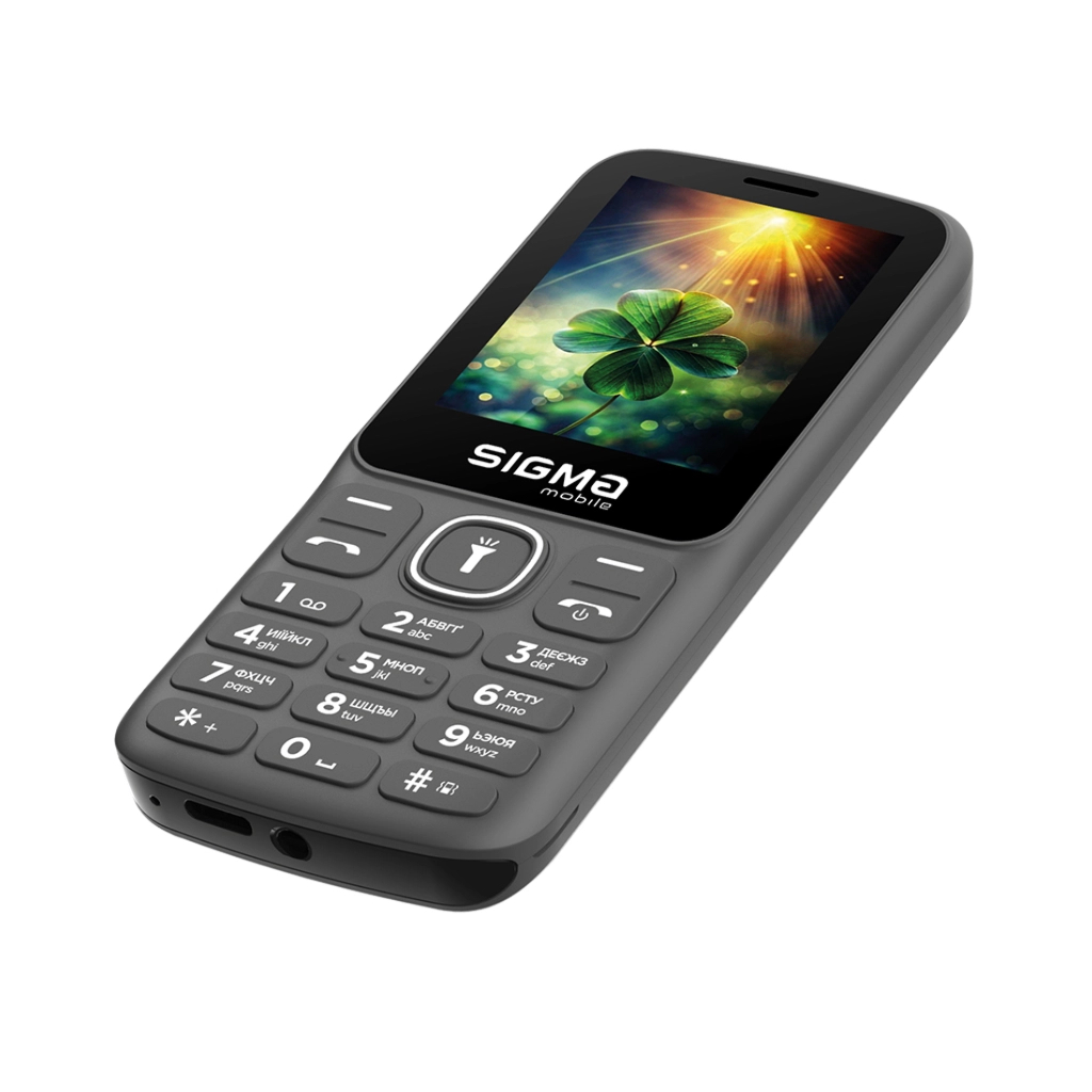 Мобільний телефон Sigma X-style 242 LUCKY Grey (4827798792926)