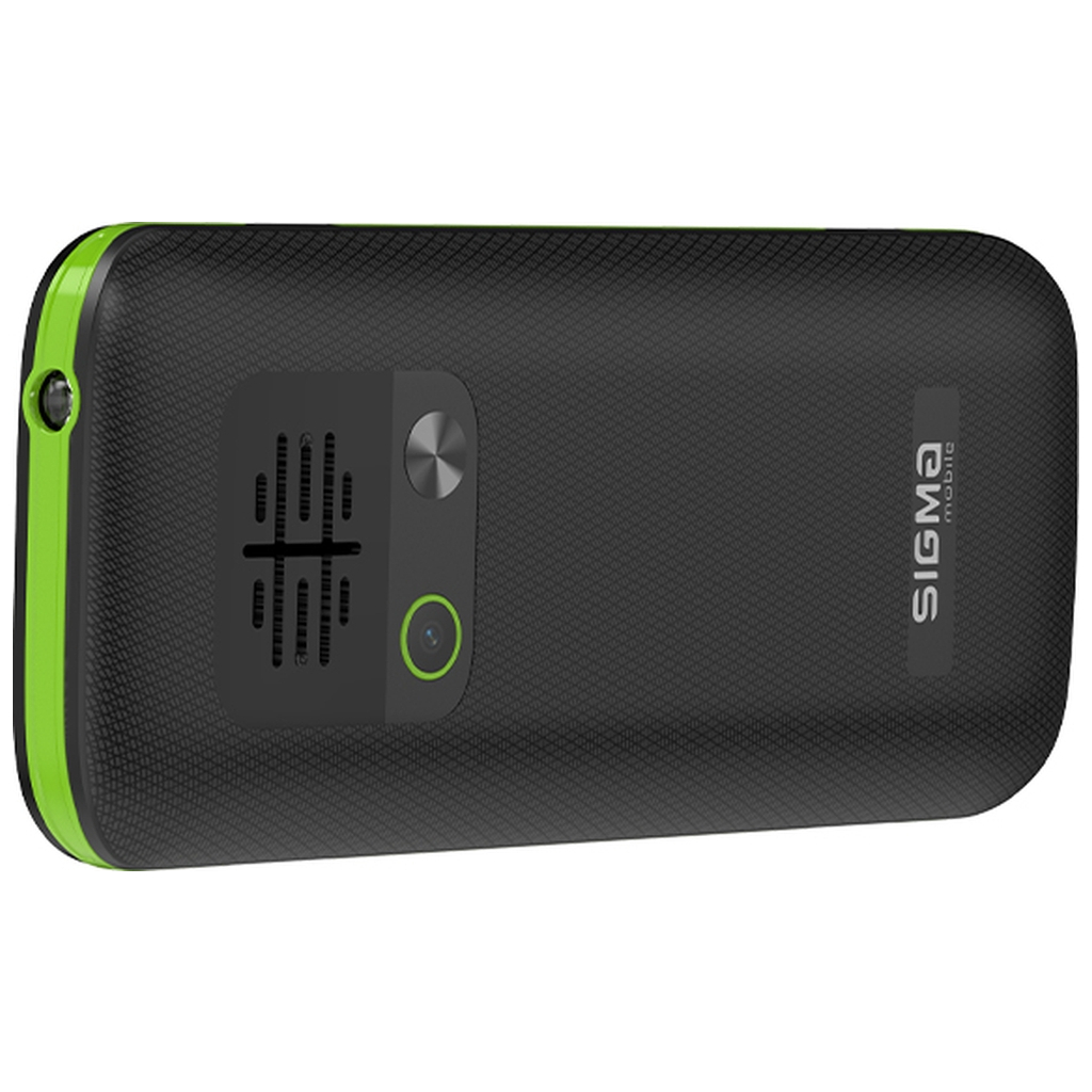 Мобільний телефон Sigma X-style 171 MINI Black-Green (4827798813720)