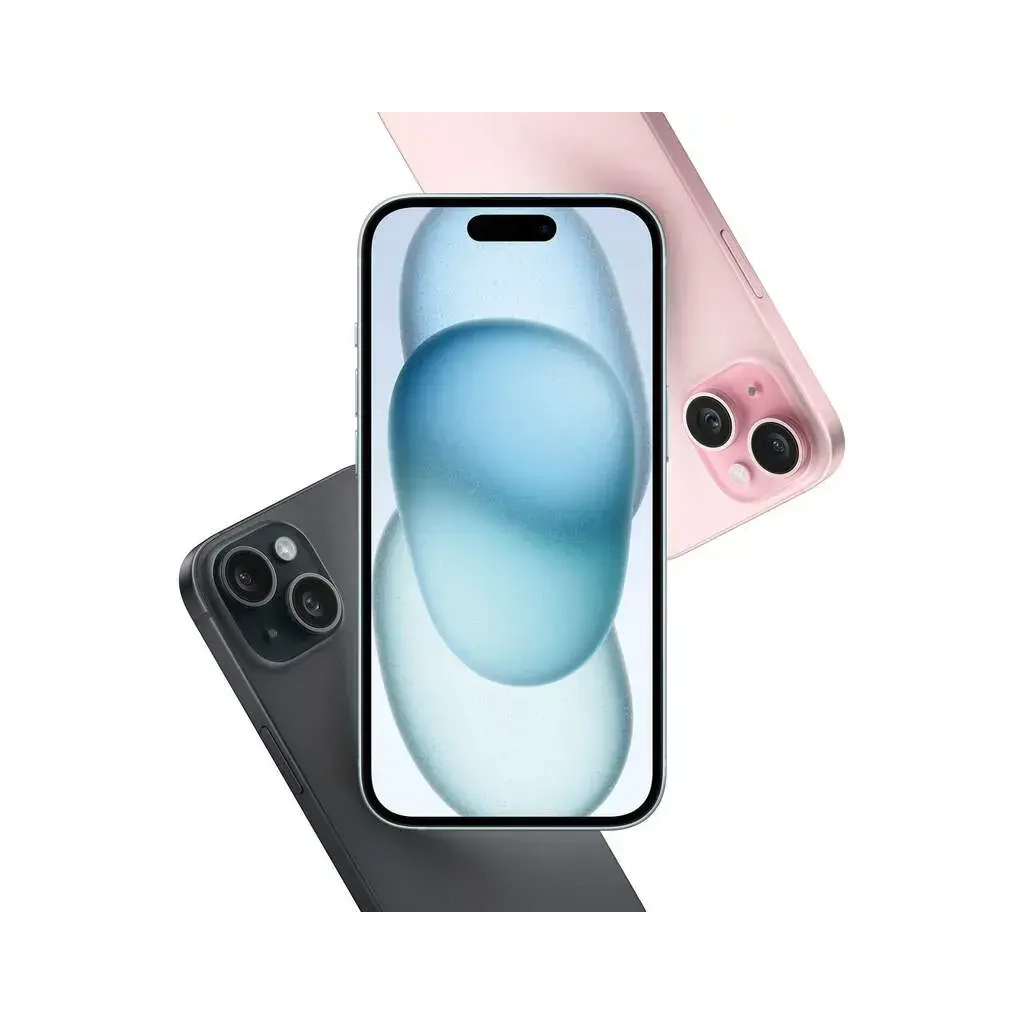 Мобільний телефон Apple iPhone 15 128Gb Blue (REF B) BREEZY (2BMTP43)