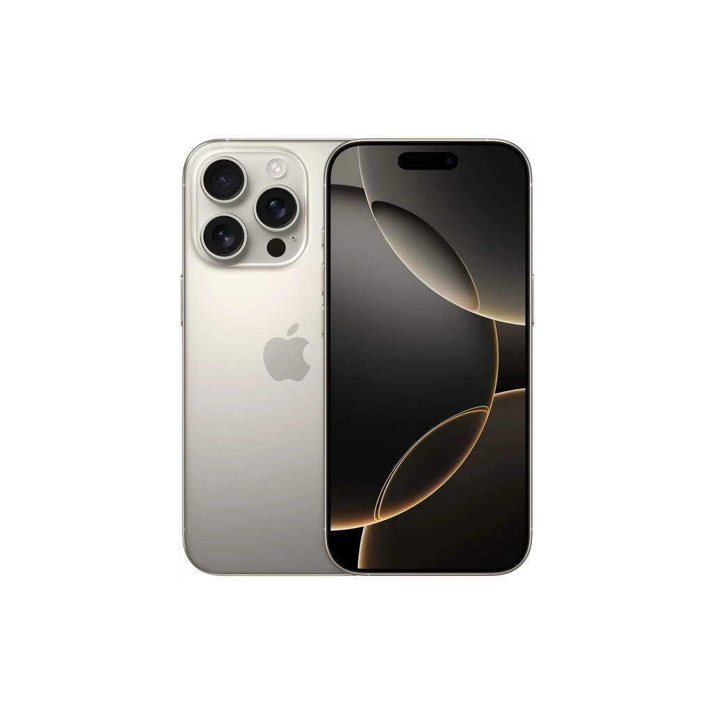 Мобільний телефон Apple iPhone 16 Pro 256Gb eSim Natural Titanium (Grade A) USED (iP16Pr2eNaT_A)