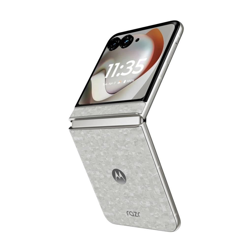 Мобільний телефон Motorola Razr 70 8/256GB Bright White (PBB60008PL)