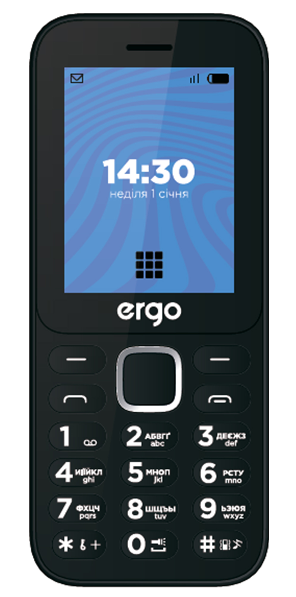 Мобільний телефон ERGO E241 Dual Sim Blue