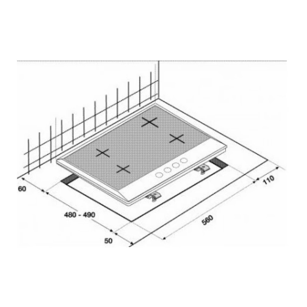 Варочна поверхня Beko HIAW 64225SW (HIAW64225SW)