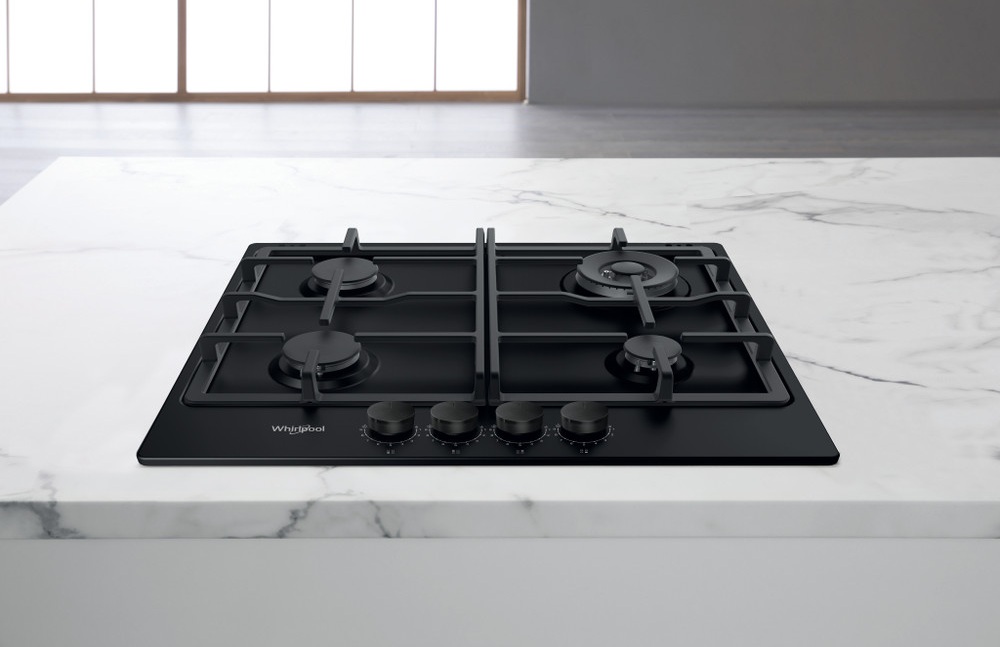 Газова варильна поверхня Whirlpool TKRL 661 NB