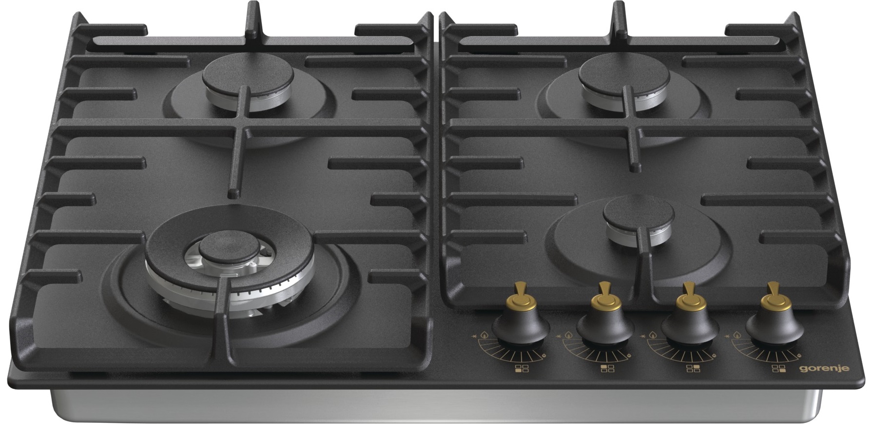 Газова варильна поверхня Gorenje GW 642 CLB (BG6AB-G0B)