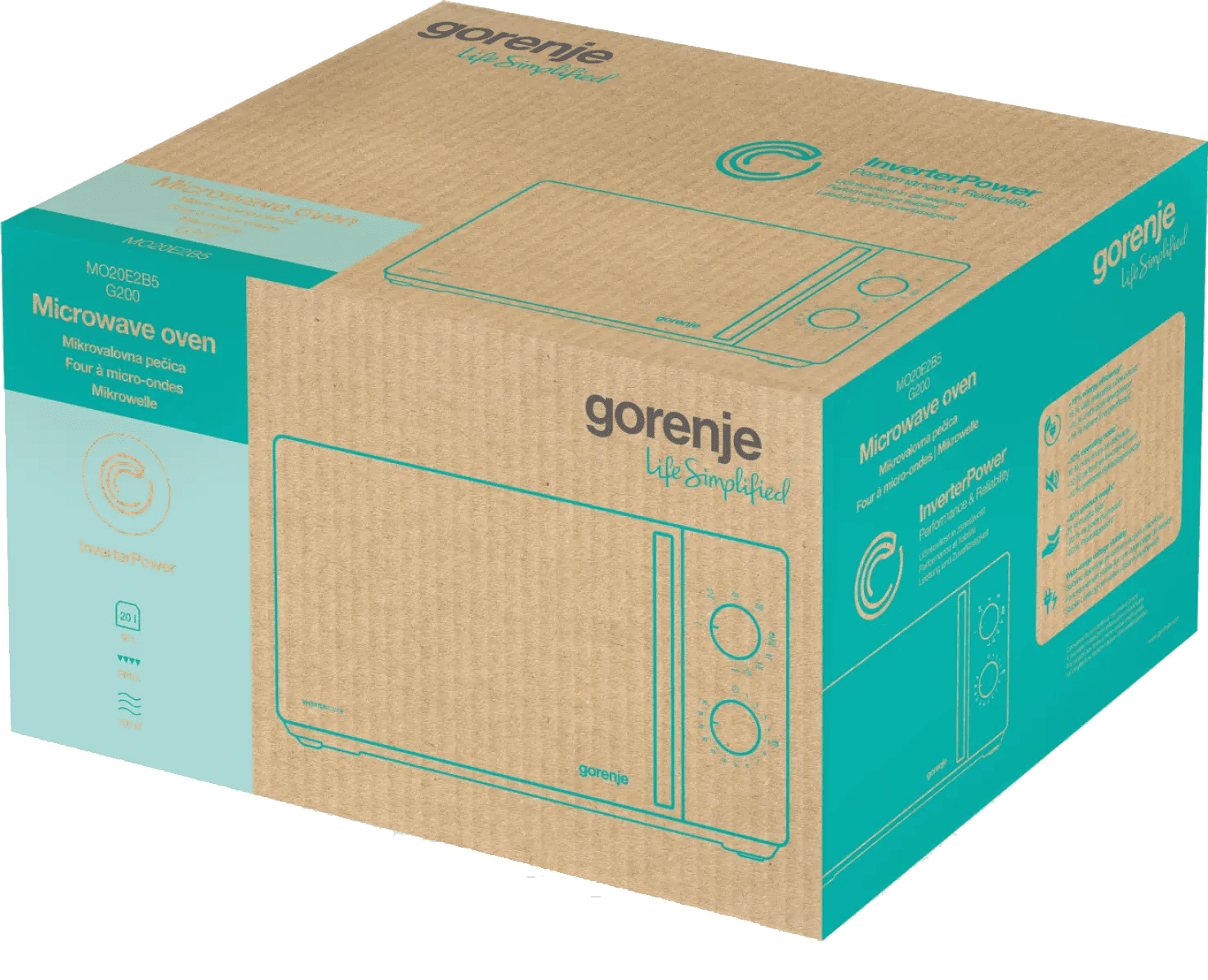 Мікрохвильова піч Gorenje MO20E2B5