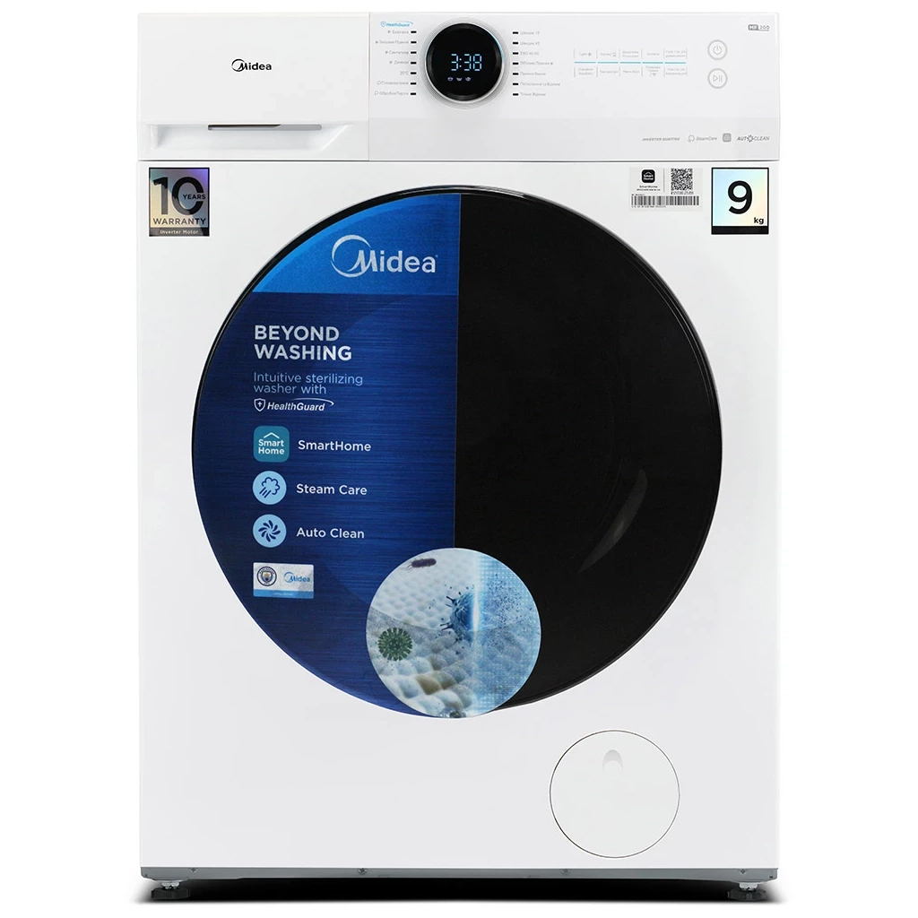 Пральна машина Midea MF200W90WB/ W-UA