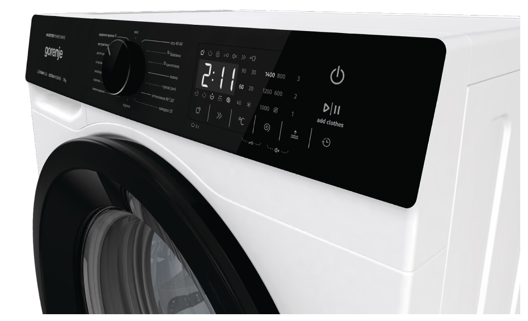 Пральна машина автоматична Gorenje WNHA74SAS