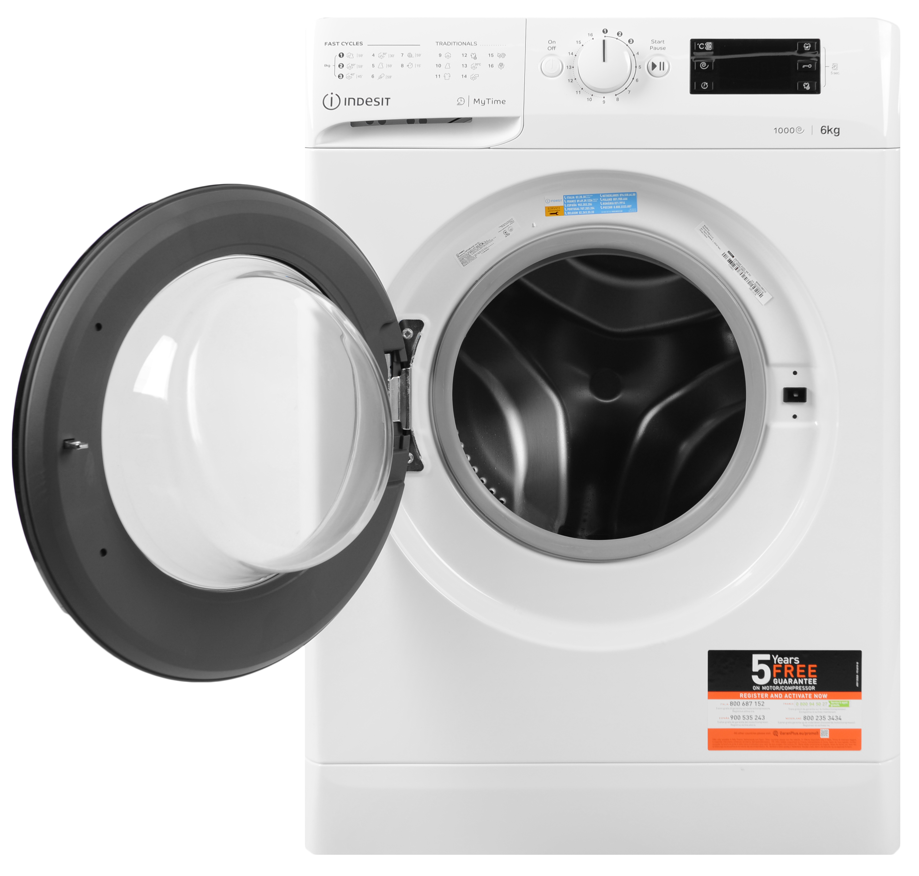 Пральна машина автоматична Indesit OMTWSE 61051 WK UA