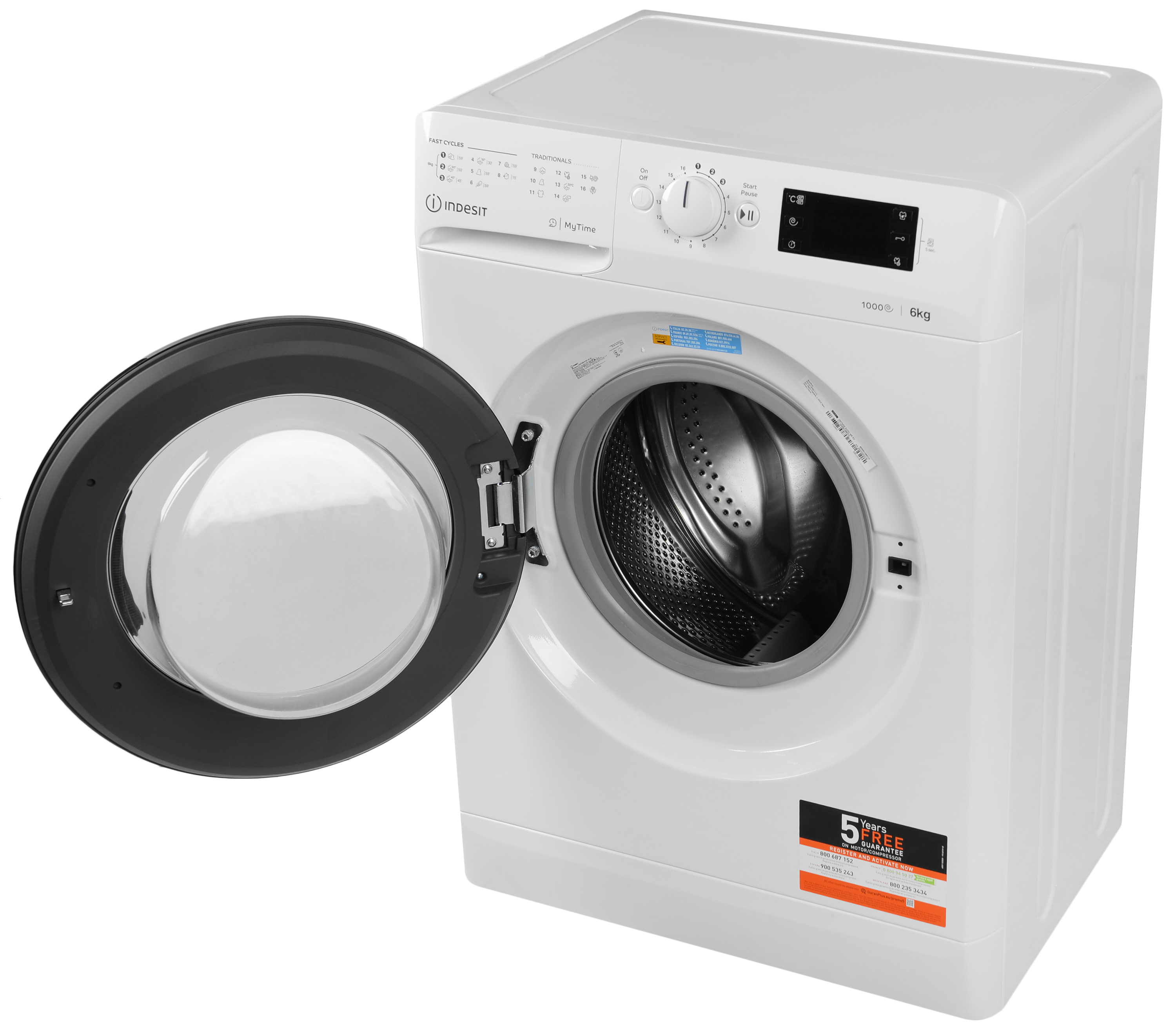 Пральна машина автоматична Indesit OMTWSE 61051 WK UA