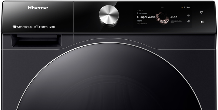 Пральна машина автоматична Hisense WF7S1247BB