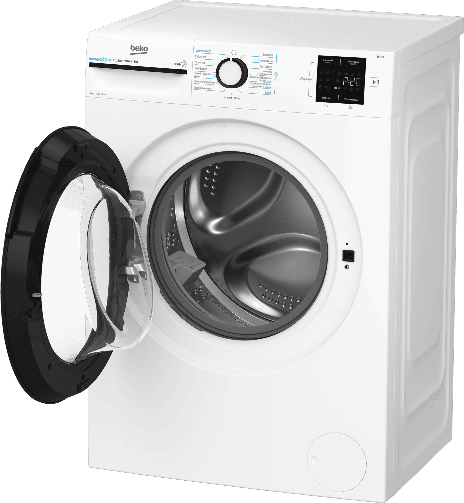 Пральна машина автоматична Beko BM3WFU38215WB