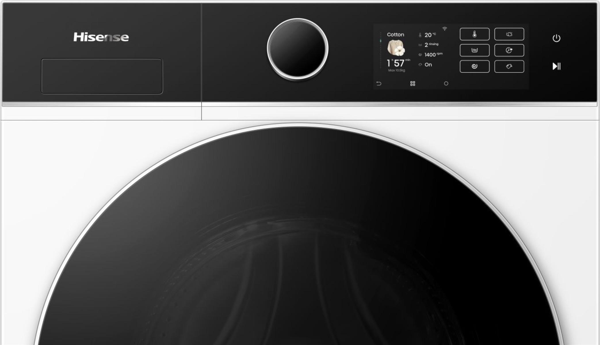 Пральна машина автоматична Hisense WF5I1045BWQ (WF5I1114W)