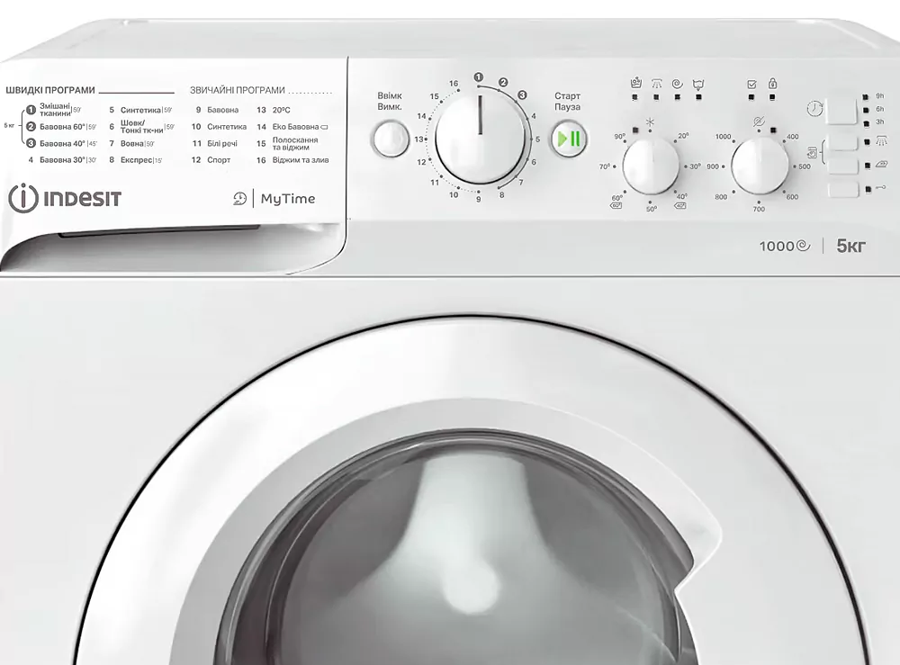 Пральна машина автоматична Indesit OMTWSC 51052 W