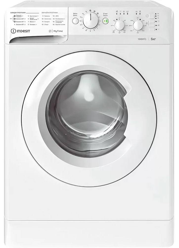 Пральна машина автоматична Indesit OMTWSC 51052 W
