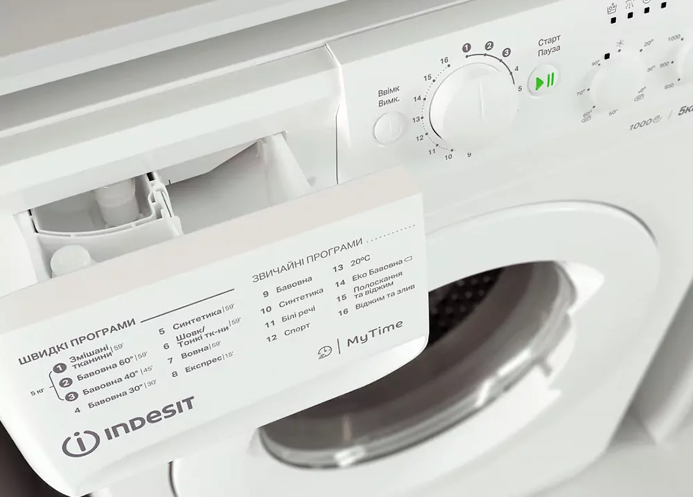 Пральна машина автоматична Indesit OMTWSC 51052 W