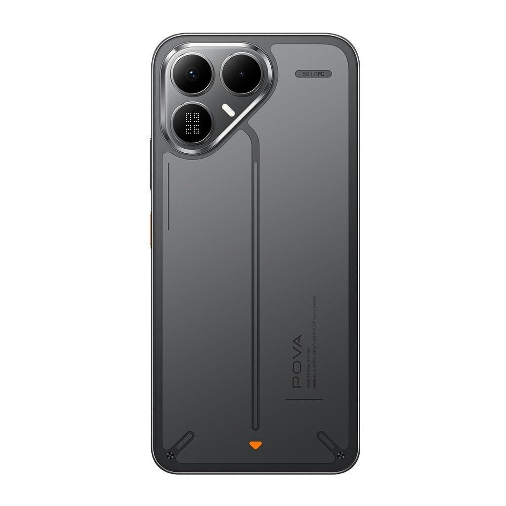 Мобільний телефон Tecno POVA 8 8/128Gb Graphite Black (4894947132322)