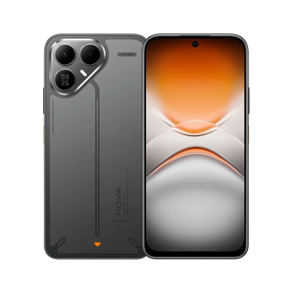 Мобільний телефон Tecno POVA 8 8/128Gb Graphite Black (4894947132322)