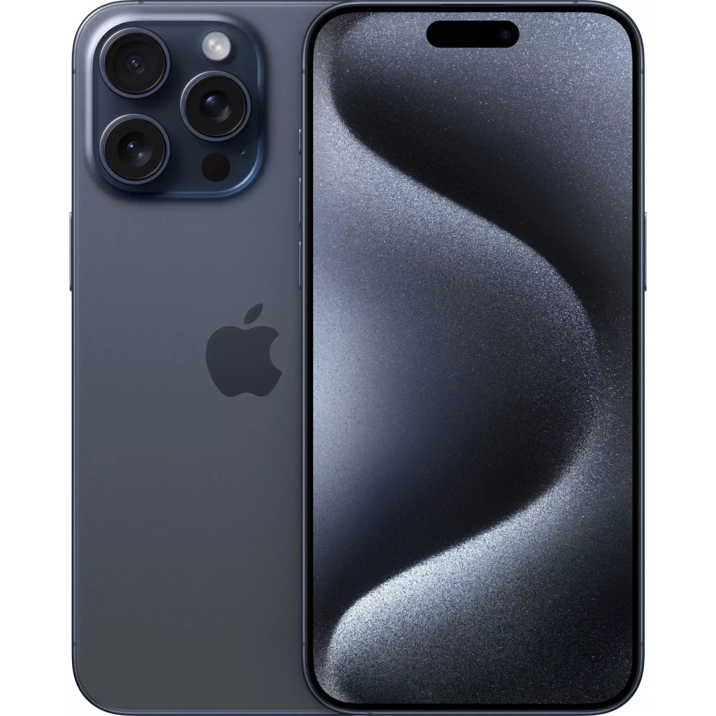 Мобільний телефон Apple iPhone 15 Pro 256Gb eSim (Grade A) Blue Titanium USED (iP15Pr2eBuT_A)