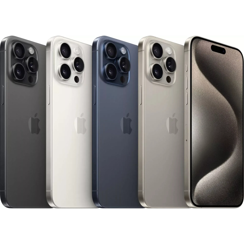 Мобільний телефон Apple iPhone 15 Pro 256Gb eSim (Grade A) Blue Titanium USED (iP15Pr2eBuT_A)