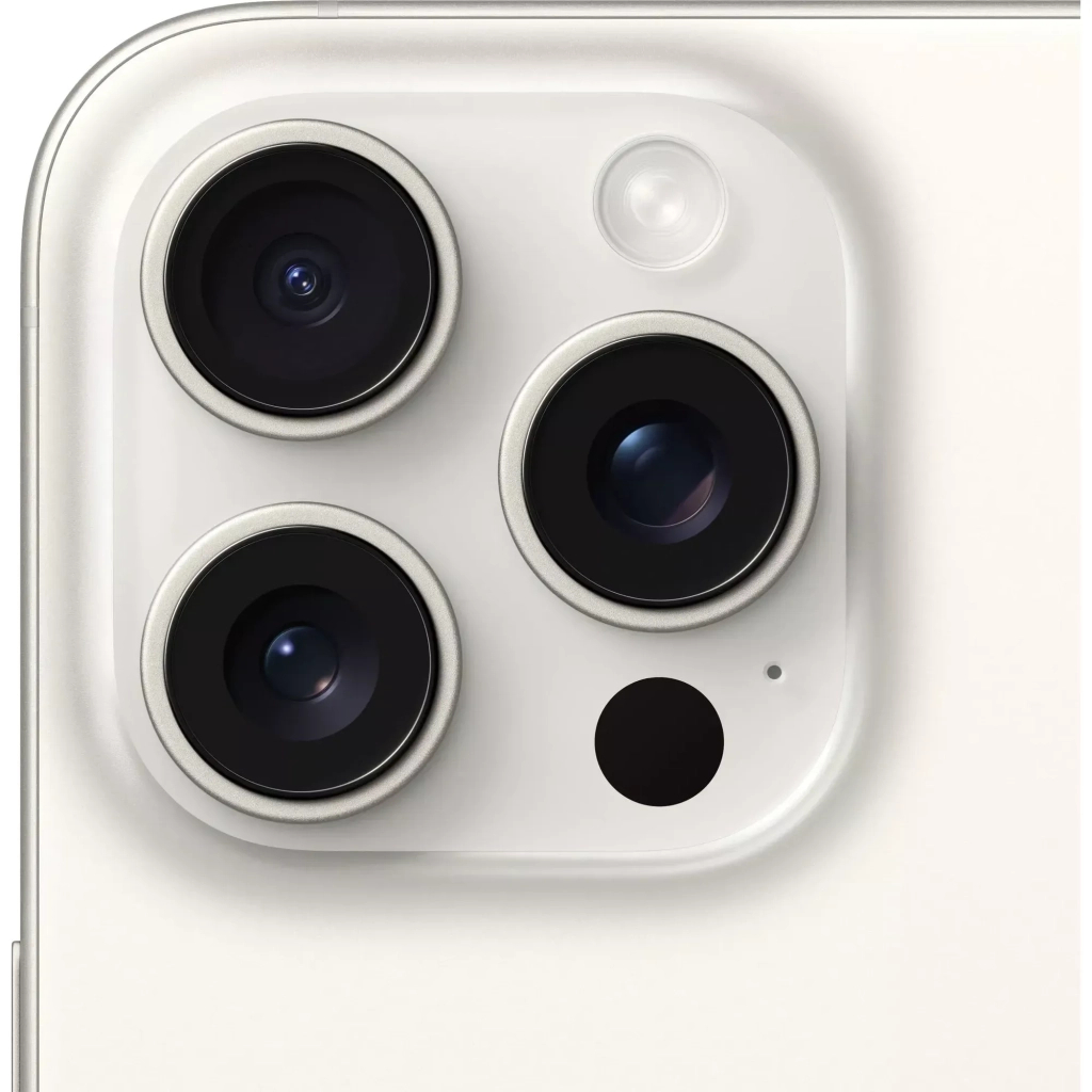 Мобільний телефон Apple iPhone 15 Pro 128Gb (Grade A) White Titanium USED (iP15Pr12WhT_A)