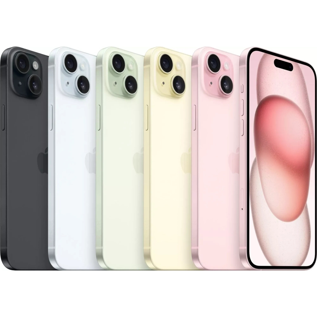 Мобільний телефон Apple iPhone 15 Plus 256 GB Black (REF B) BREEZY (2BMU183)