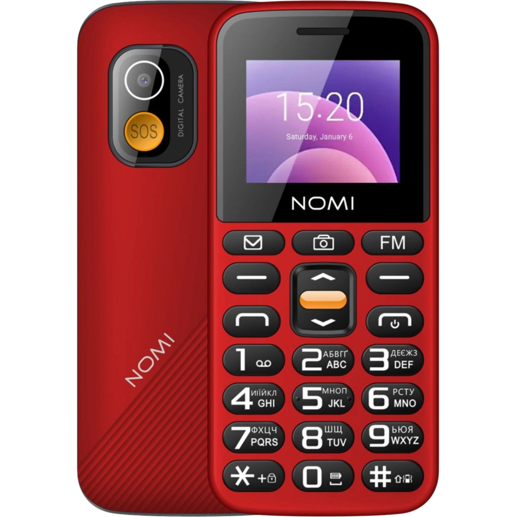 Мобільний телефон Nomi i1820 Red