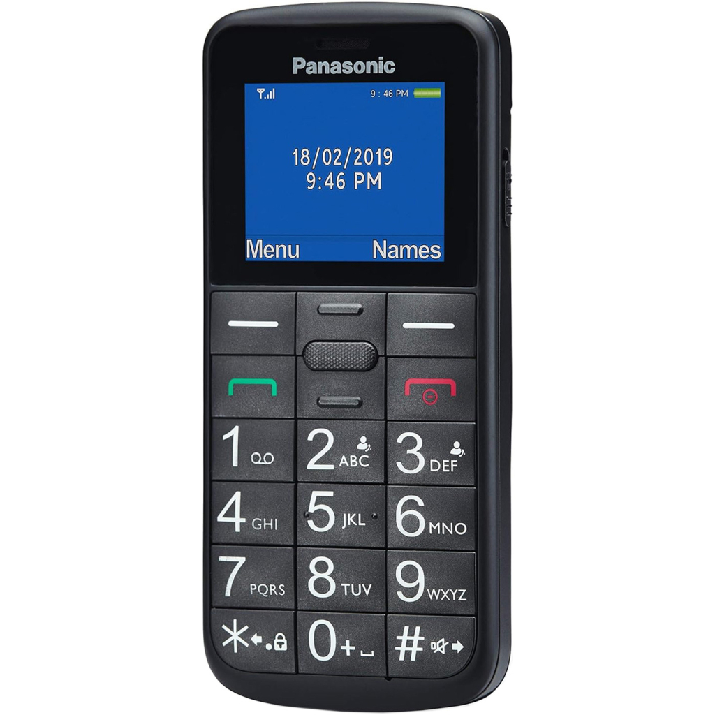 Мобільний телефон Panasonic KX-TU110 Black (KX-TU110EXB)