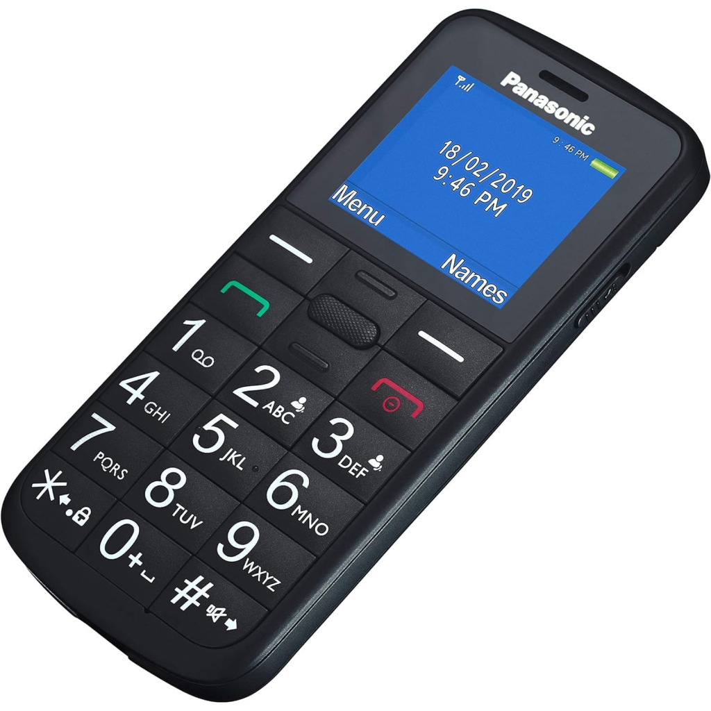Мобільний телефон Panasonic KX-TU110 Black (KX-TU110EXB)
