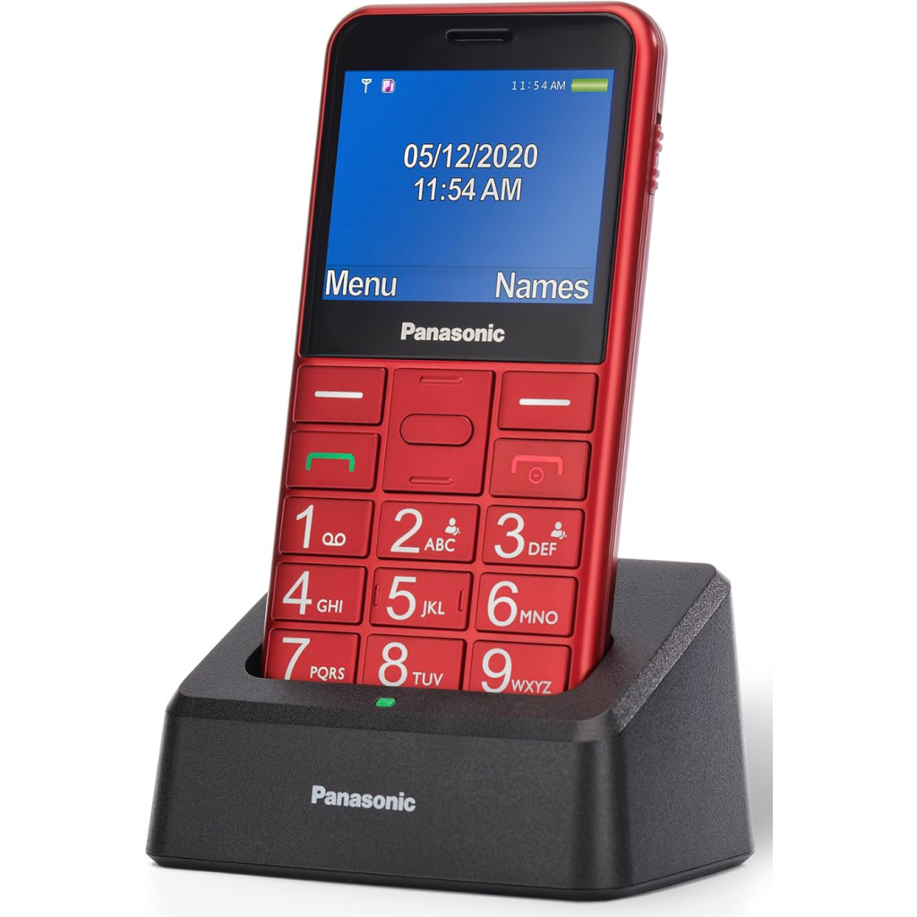 Мобільний телефон Panasonic KX-TU155 Red (KX-TU155EXRN)