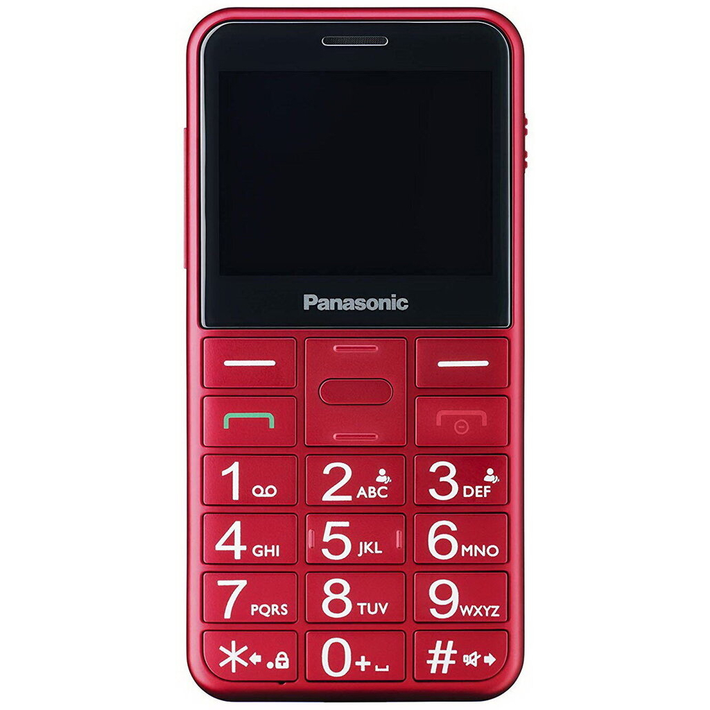 Мобільний телефон Panasonic KX-TU155 Red (KX-TU155EXRN)