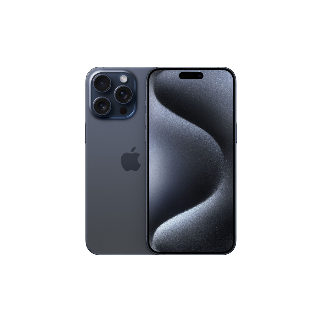 Мобільний телефон Apple iPhone 15 Pro Max 512Gb Blue Titanium (REF B) BREEZY (2BMU7F3)