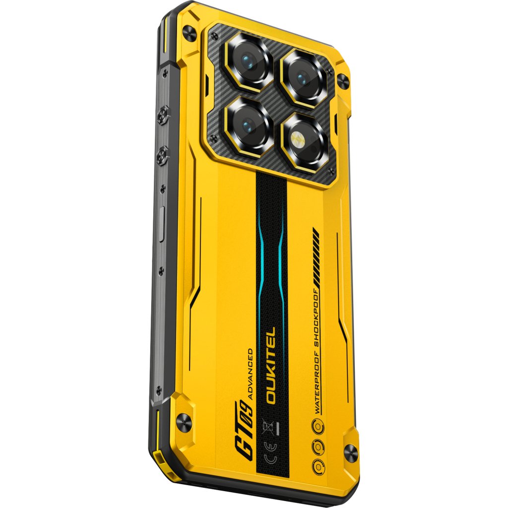Мобільний телефон OUKITEL WP60 12/512GB Yellow (6941749843579)