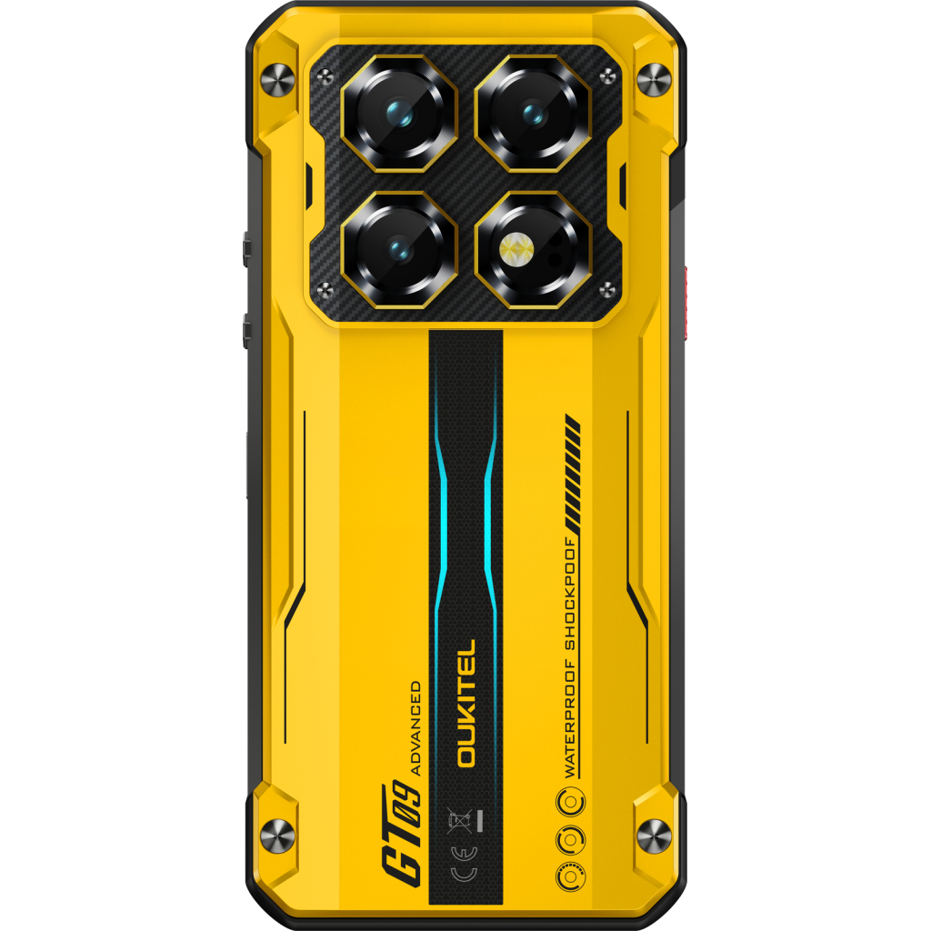 Мобільний телефон OUKITEL WP60 12/512GB Yellow (6941749843579)