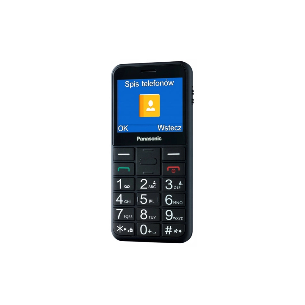 Мобільний телефон Panasonic KX-TU155 Black (KX-TU155EXBN)