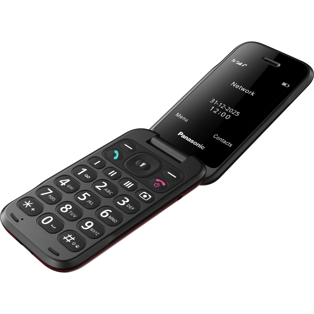 Мобільний телефон Panasonic KX-TF600 Red (KX-TF600EXR)